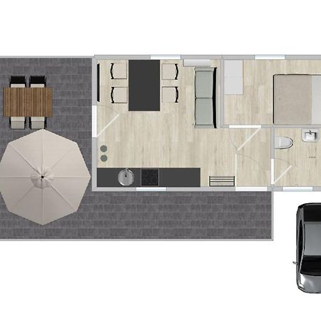 Ferienhaus Seekoje Neustadt-Glewe Kültér fotó